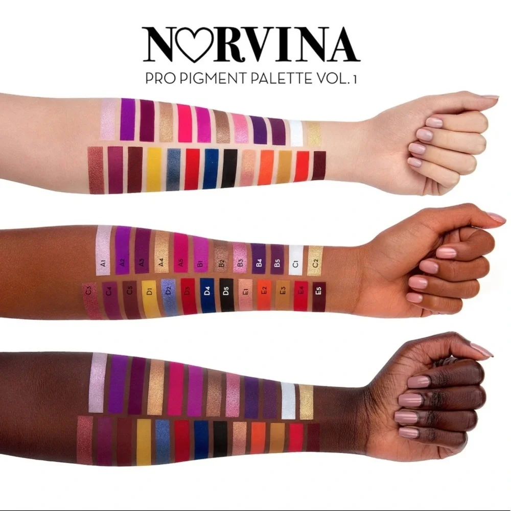 🌈 Anastasia Beverly Hills ABH  Norvina® Pro Pigment Palette Vol. 1